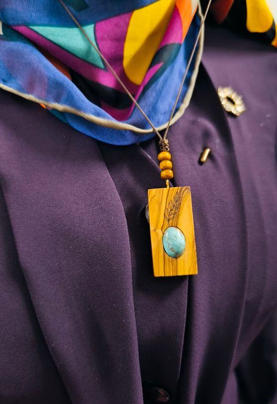 گردنبندچوبی