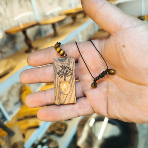 گردنبندچوبی