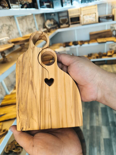 زیرلیوانی چوبی عاشق ضخامت بالا ساخته از چوب جنگلی