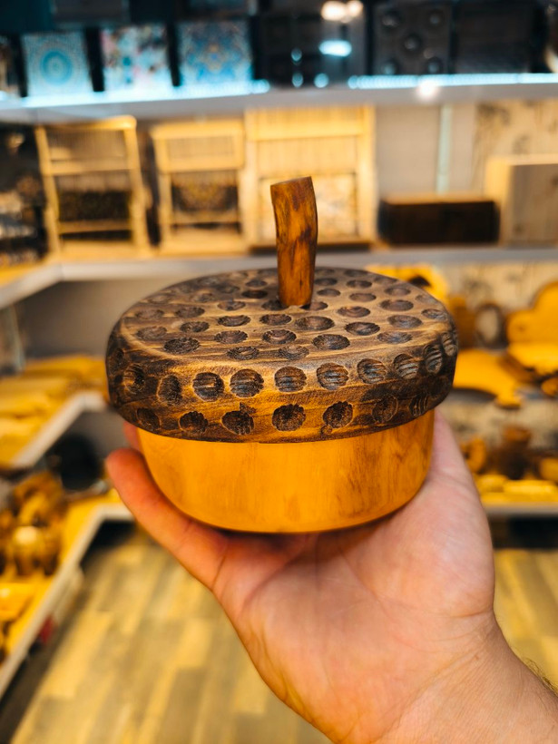 قندان چوبی