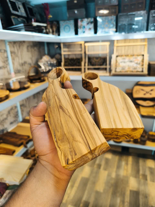 زیرلیوانی چوبی