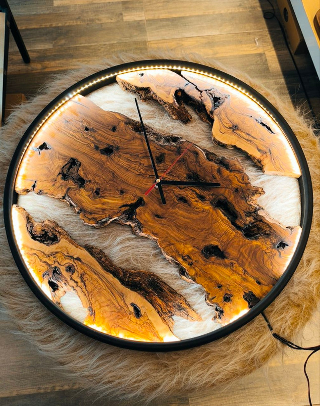 ساعت روستیک دیواری