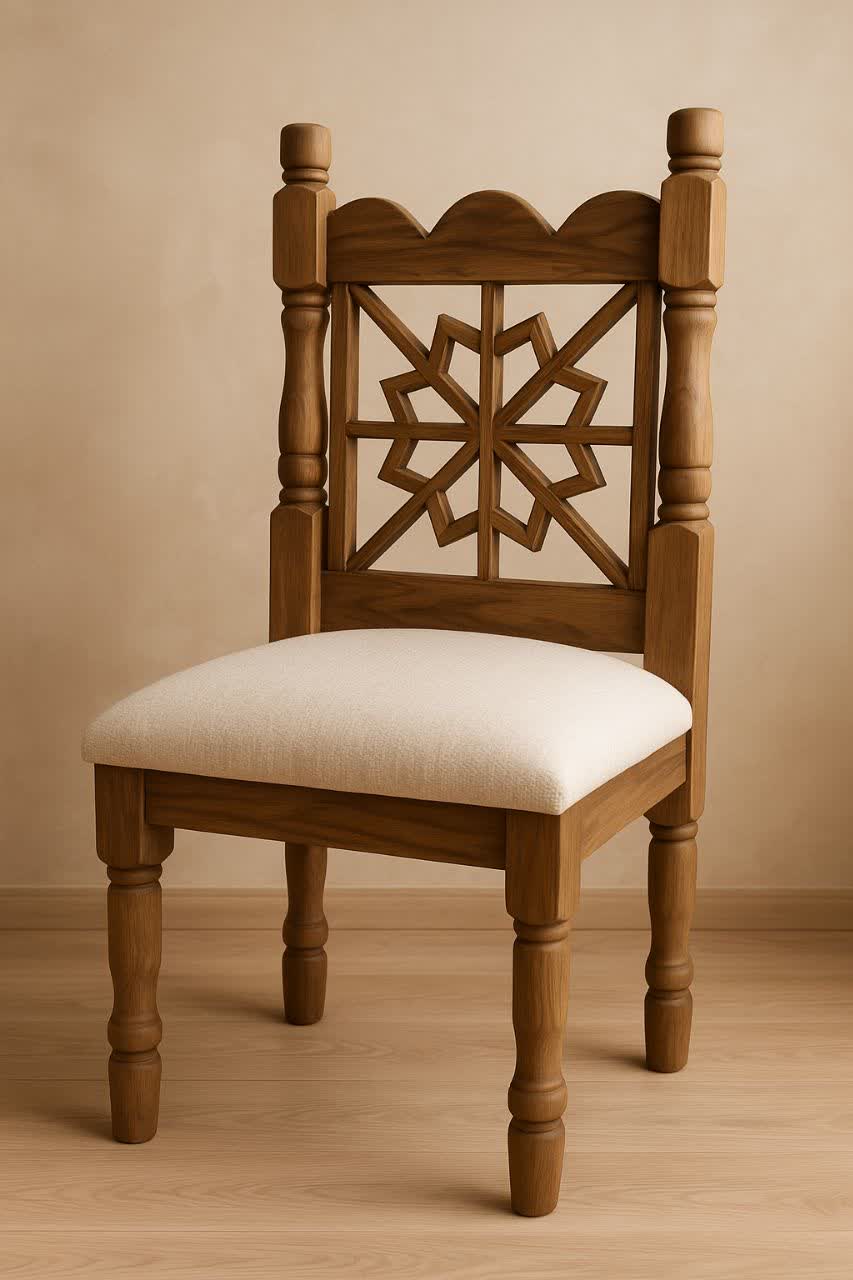 صندلی تمام چوب