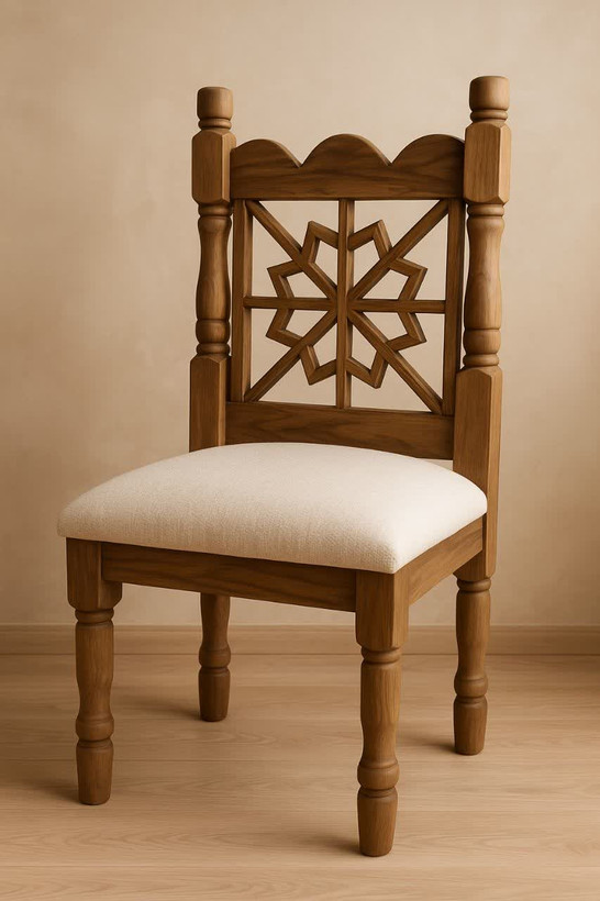صندلی تمام چوب